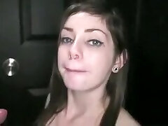Incredible homemade Glory Hole, POV sex flick
