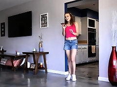 Helping my taut teen stepsister with a revenge fuck