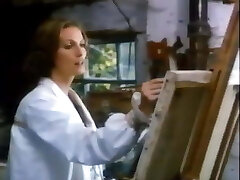 Emily models for a handsome painter - 1976