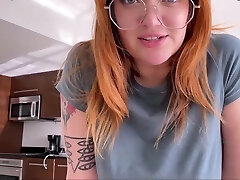 Caught by Redhead Step Sis - Jerking Off Therapy with Emma Magnolia & Alex Adams