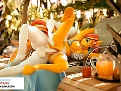 Nice Furry Woman Sweetly Fucked And Creampied On The Beach Animated High Quality Furry Hentai My L
