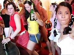 Dancing and fucking hardcore supersluts at a wild party