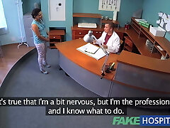 FakeHospital Patient overhears doc fucking nurse sex