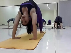 Yoga class