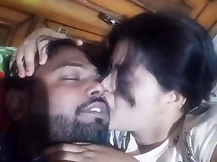 Desi duo romance and kissing
