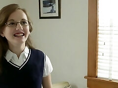 Young Small Tits Gonzo virginal (not) schoolgirl sex