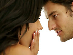 Long legged black-haired babe gets pulverized in mish pose on kitchen counter Long legged black-haired babe gets pulverized in mish pose on kitchen counter