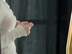 Olya takes a stiff anal pounding for the first time