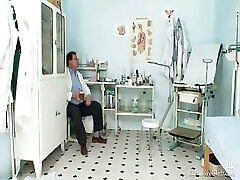 Sam visits gyno doc for puss speculum examination at kinky clinic