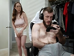 Guy gets caught and ends up fucking tight ass of Jackie Hoff