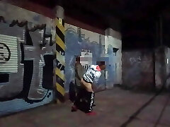 sex in public naked girl in the city likes voyeurs to observe her fuck