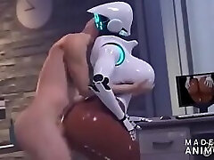 Baise robot Beautiful au Gros Cul