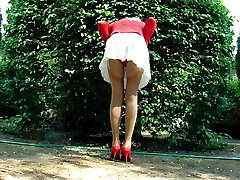 Tennis Skirt Satin Undies