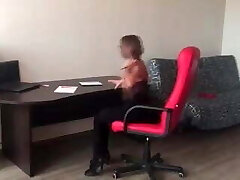 College student jerks in stockings and heels College student jerks in stockings and heels