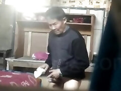 Chinese aged man fucking and cumshot TWO TWICE