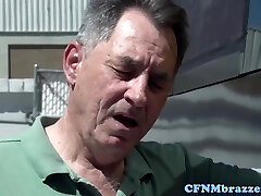 Buxomy cfnm femdoms cockriding on bus Buxomy cfnm femdoms cockriding on bus