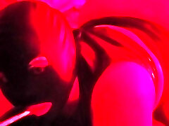 Bbw Latex Whore - Smoking & Using My Pound Machine In A Sleazy Motel