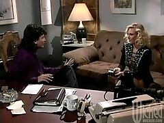 Sharon Kane gets her cooch and mouth pummeled deep in a bar