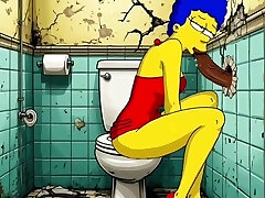 The Simpsons Porn Parody: Sexy Cuckold Wife Marge Lets a Black Dude Fuck Her In The Public Toilet The Simpsons Porn Parody: Sexy Cuckold Wife Marge Lets a Black Dude Fuck Her In The Public Toilet