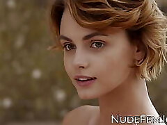 Gorgeous redhead taunts with her natural tits and soft pussy Gorgeous redhead taunts with her natural tits and soft pussy