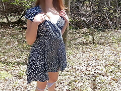 Hot wife wanted to have sex in the forest Hot wife wanted to have sex in the forest