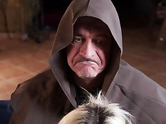 Towheaded model punished with nipple whipping