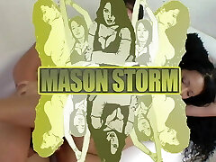 Latina Fist - Big-boobed MILF Mason Storm sucks and fucks cock