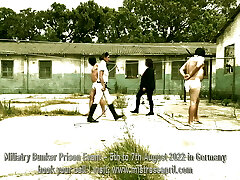 Dominatrix Mistress April - Military Bunker Prison shag event
