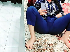 Sister In Law Eyeing Porn On Mobile Caught And Fucked By Stepbrother With Hindi Audio