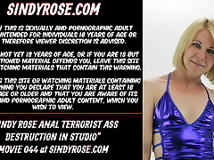 Sindy Rose anal terrorist bum destruction & prolapse
