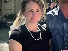 Little servant chick gets rough treatment during blowjob Little servant chick gets rough treatment during blowjob