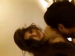 Desi couple enjoys sex in hotel room