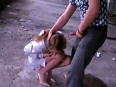 This mega-slut will do anything for some extra cash and she blows like a champion