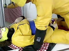 Yellow Rubber Girl Bondage Wand Yellow Rubber Girl Bondage Wand