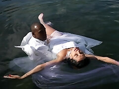 Romantic lesbian sex between crazy Kira Queen and Candy Alexa