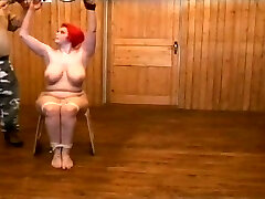 Looks like this hot red-haired luvs her BDSM session as much as her master does
