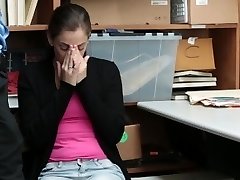 Shoplyfter - Super-cute Teen Roughly Fucked For Stealing