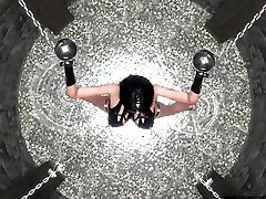 Cute Teen Trapped in a Well - Hardcore Iron Bondage Animation