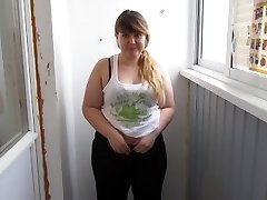 Russian, Thick Girl With By A Pussy Wooly, Urinate For You:)
