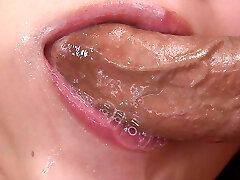 Japanese cleaning chick gets banged by the men of the house!