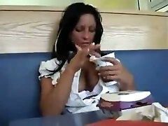 This cockslut likes getting frisky in public and she loves outdoor fucking
