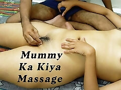 Stepson Massage His Hot Sexy Step Mommy