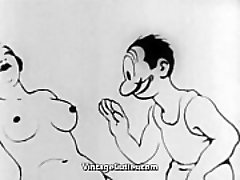 Sexo duro en un Salvaje de dibujos animados