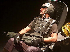 In a future where damsels dominate they love having wild threesomes with horny soldiers In a future where damsels dominate they love having wild threesomes with horny soldiers