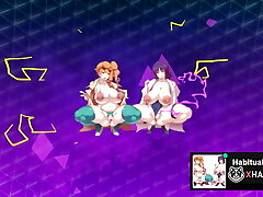 mmd R18 Mian, Riho, Amane, Nonono Ghost Dance BITCH HERO 3d Hentai