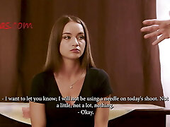 Poor Teen Deserves This Hard Punishment from Her Master