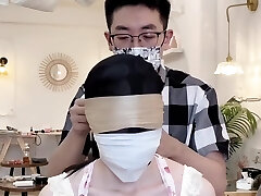 chińska dziewczyna bondage