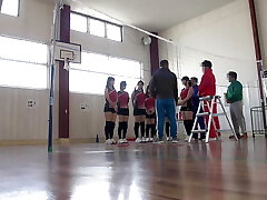 A certain chicks's school volleyball club in Tokyo is holding a training camp! The coaches are having all the fuck-a-thon they want 4