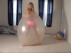 Lateksowy balon filmy bondage - moelker100 - moje