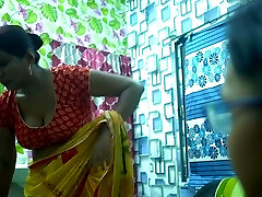 Desi Jhuma Bhabhi nailing with her owners step son-in-law Part 1